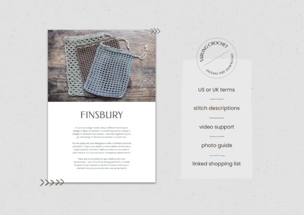 PDF Preview Finsbury Crochet Pattern