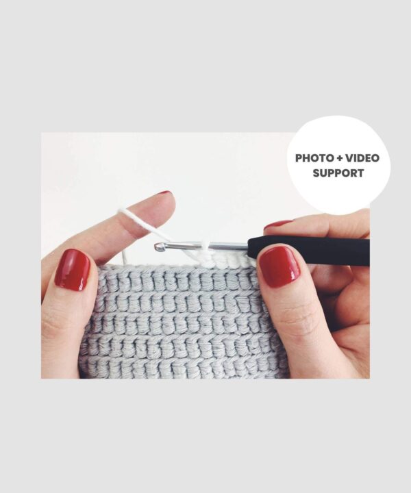 Photo and video support is included in the pattern