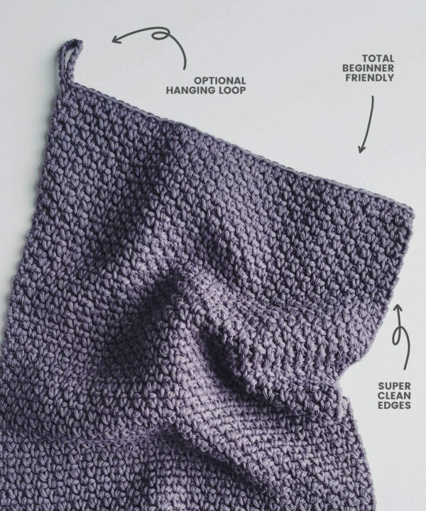Crochet cotton cloth pattern