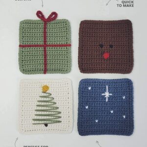 NEW Christmas Coaster Set