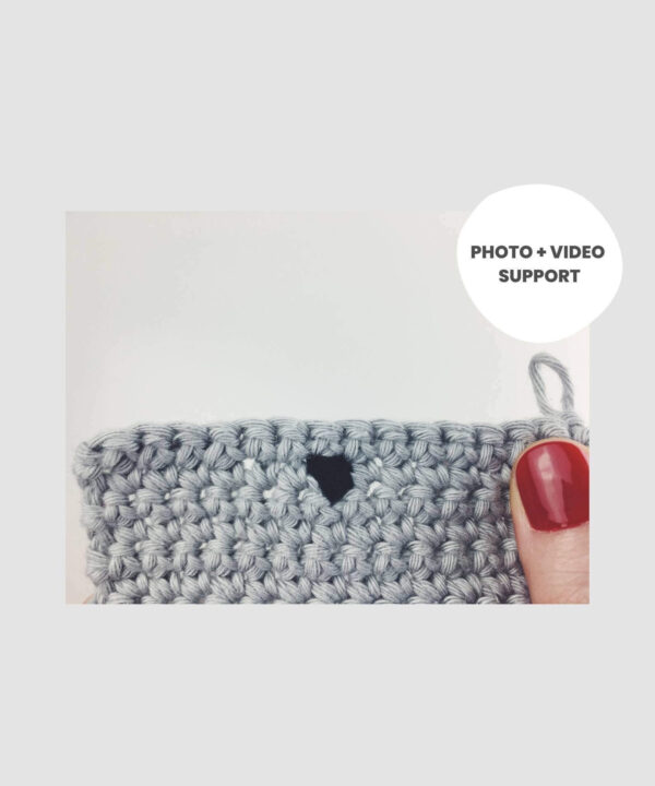 Photo and video support is included in the pattern