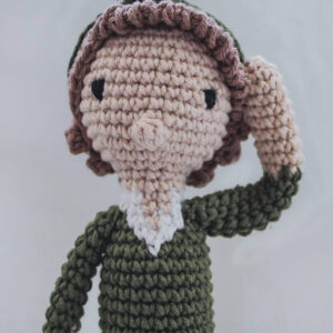 Crochet Land Girl doll