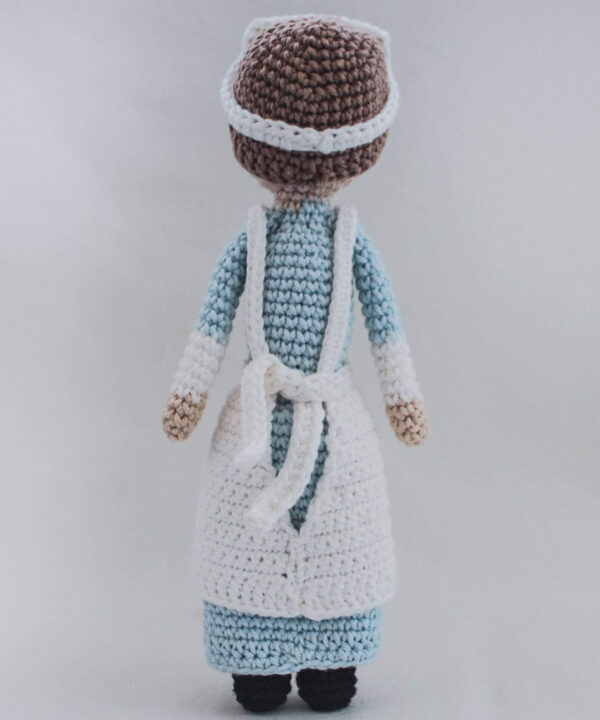 Crochet War Nurse VAD doll